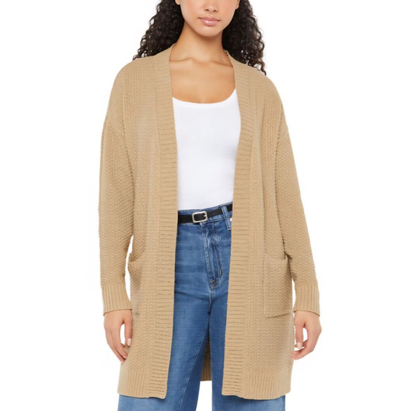 GAP Sweaters - Women's GAP Taupe Longline Cardigan XL